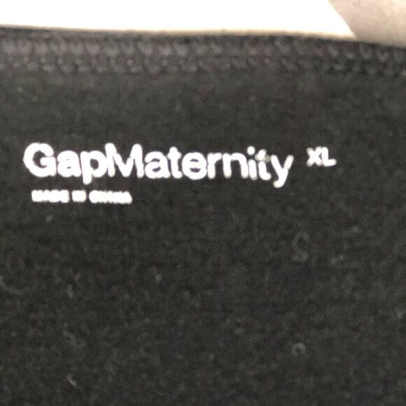 GAP V-neck Black Maternity Dress size XL - Picture 4 of 4